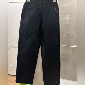 Columbia Kids’ Cypress Brook III Pants Waterproof Black Pants with Relaxed Fit